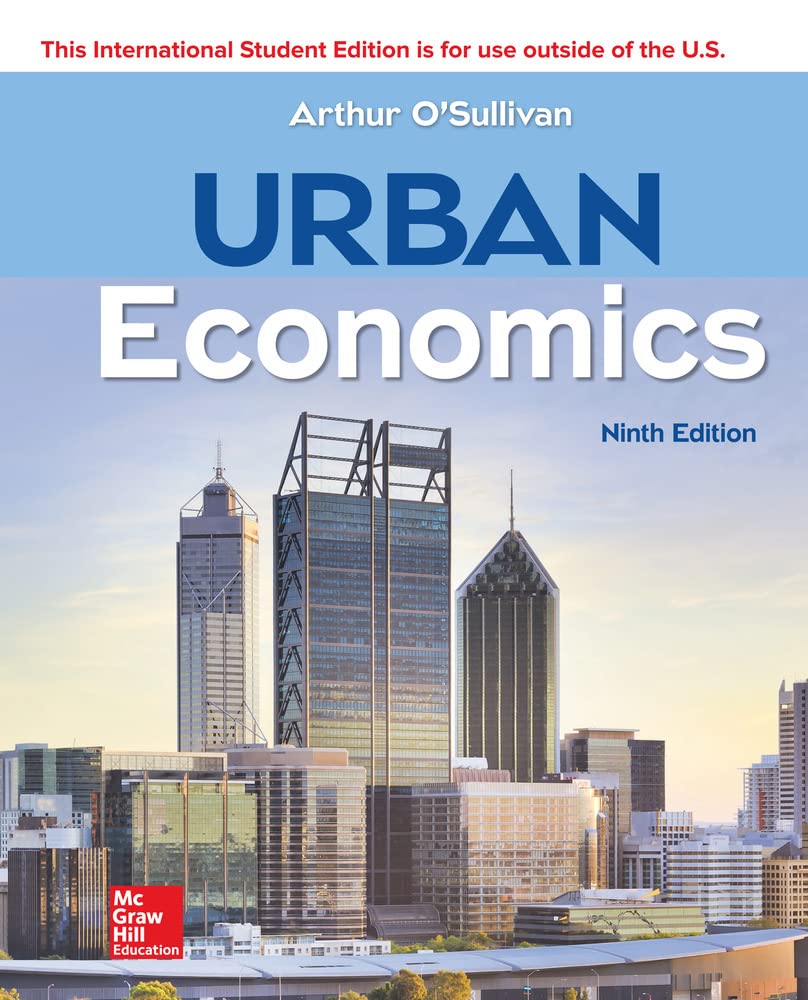 ISE Urban Economics 9th Edition