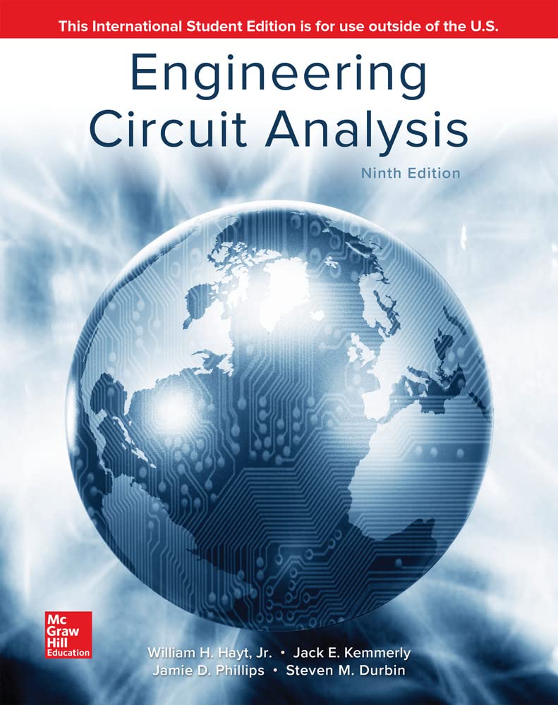 ISE Engineering Circuit Analysis 9th Edition