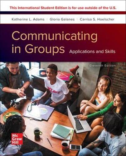 Communicating in Groups: Applications and Skills Paperback – International Edition