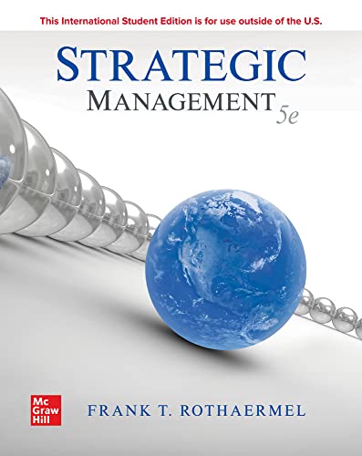 ISE Strategic Management: Concepts 5th Edition