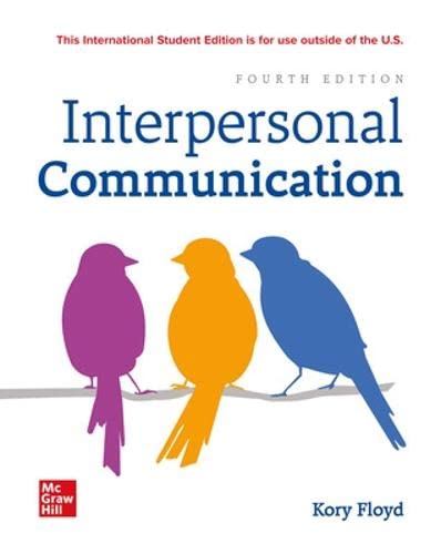 Interpersonal Communication Paperback – International Edition