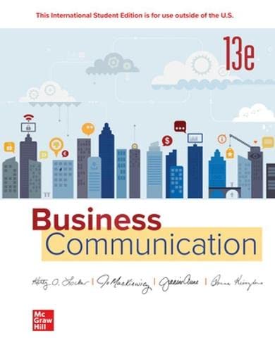 ISE Business and Administrative Communication Paperback – April 12, 2022