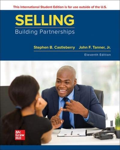 ISE Selling: Building Partnerships Paperback – February 1, 2021