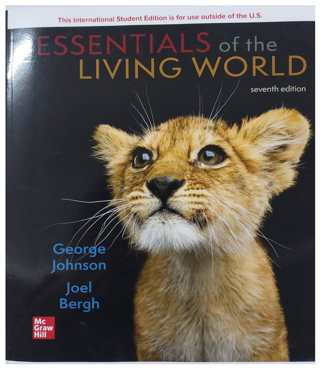 Essentials of The Living World 7TH Edition (International Edition) Textbook only Paperback