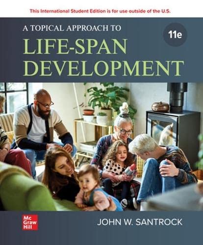 ISE A Topical Approach to Lifespan Development Paperback