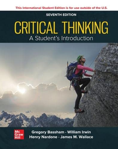 ISE Critical Thinking: A Students Introduction Paperback