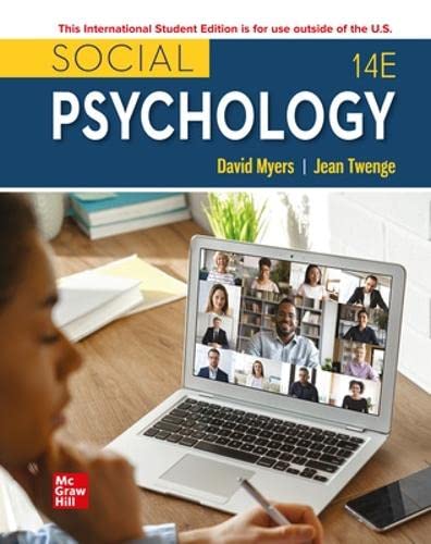 ISE Social Psychology (ISE HED B&B PSYCHOLOGY)