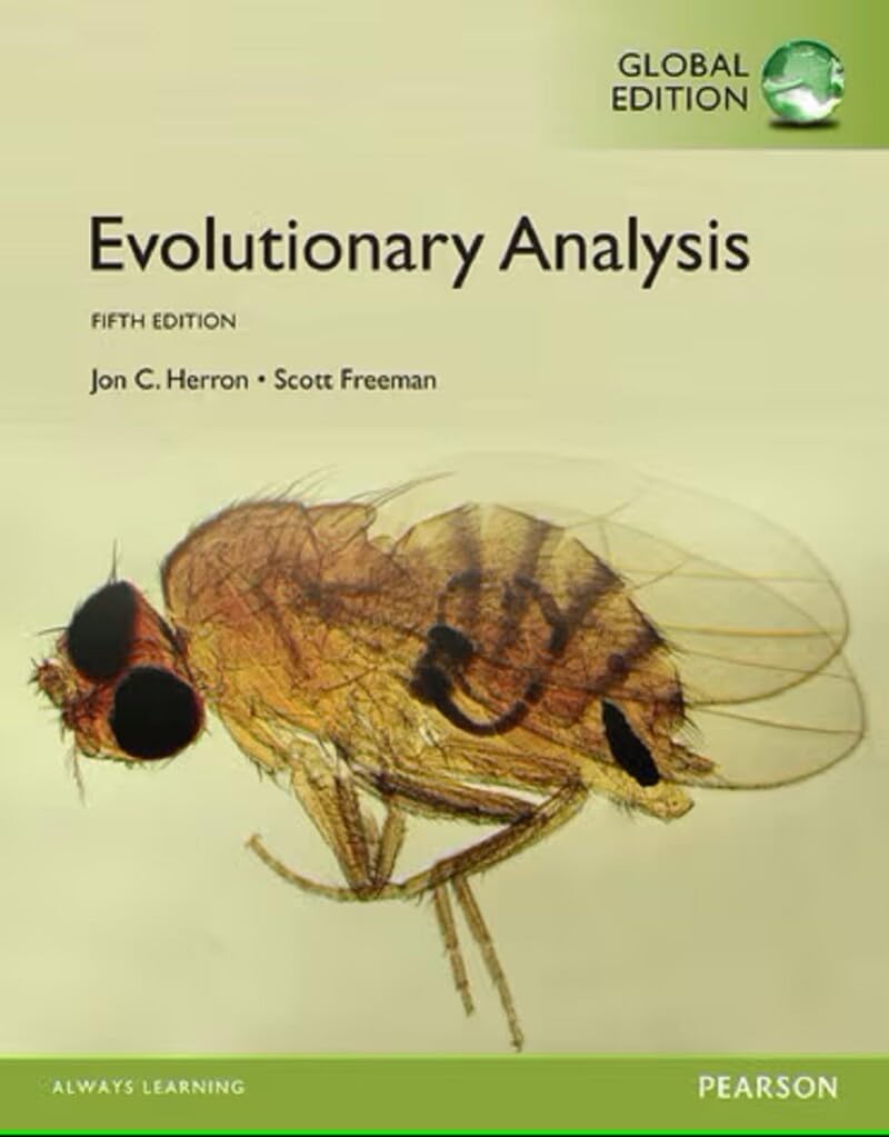 Evolutionary Analysis 5th Edition Global Edition