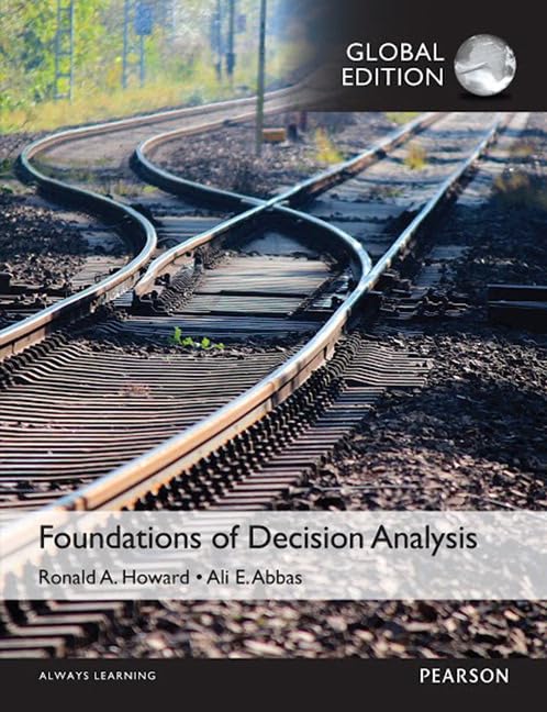 Foundations of Decision Analysis, Global Edition 01 Edition