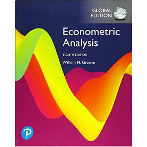 Econometric Analysis Global Edition Paperback