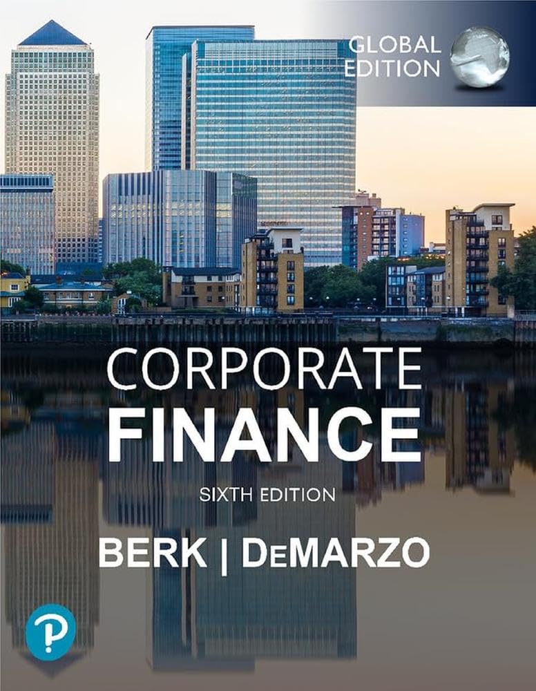 Corporate Finance, Global Edition Paperback